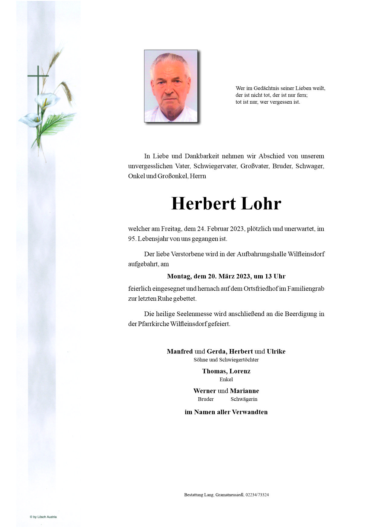 Herbert  Lohr